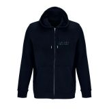 Vetoketjullinen huppari logolla