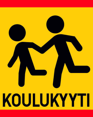 Koulukyyti magneettitarra