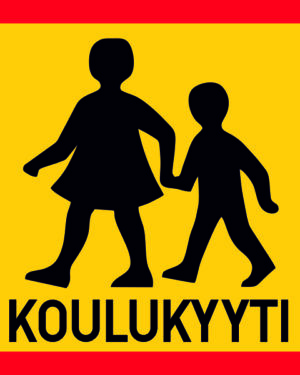 Koulukyyti magneettitarra