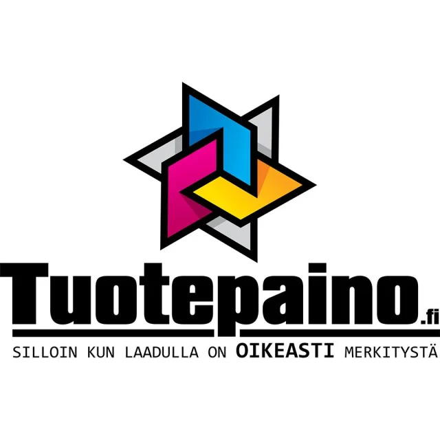 Poimi valikoimasta sopivat tarrat, kyltit ja opasteet tai suunnittele omat tuotteesi tarraeditorissamme. Oman logosi tai kuvasi saat painettuna myös vaatevalikoimamme tuotteisiin. Jos et löydä sopivaa tuotetta tai haluat tarjouksen isommasta tilauksesta niin ota yhteyttä asiakaspalveluumme! 

Ota yhteyttä ja toteutetaan yhdessä tarpeisiisi sopiva ratkaisu!

Lue lisätietoja kotisivuiltamme (sekä tutustu myös verkkokauppaamme) osoitteessa https://www.tuotepaino.fi !!

#Tuotepaino #Mainospainatus #Työvaatteet #Tarrat #Kyltit #Logopainatus