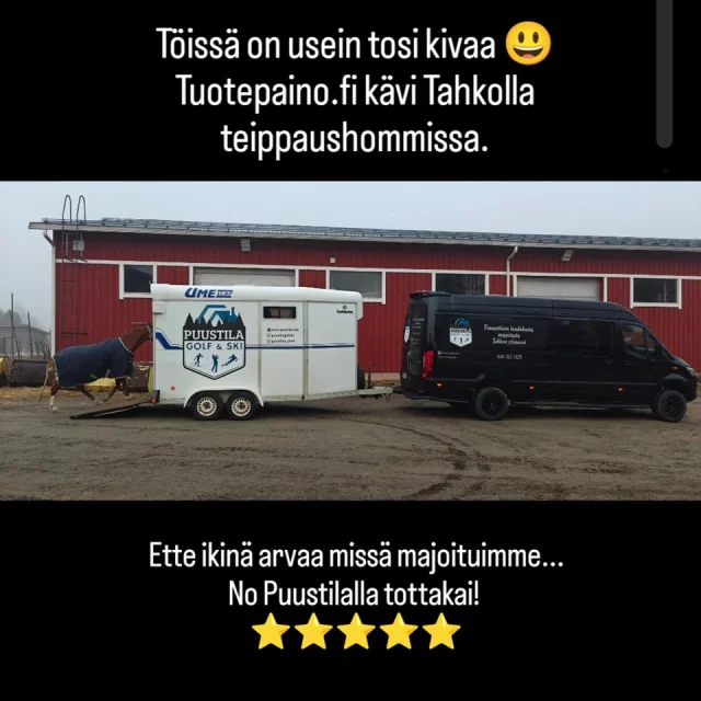 #ajoneuvoteippaus #teippaus @puustilagolfski @puustilan_ponit @tuotepaino.fi