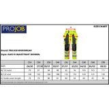 PROJOB 6519 naisten reisitaskuhousut EN ISO 20471 luokka 2 646519
